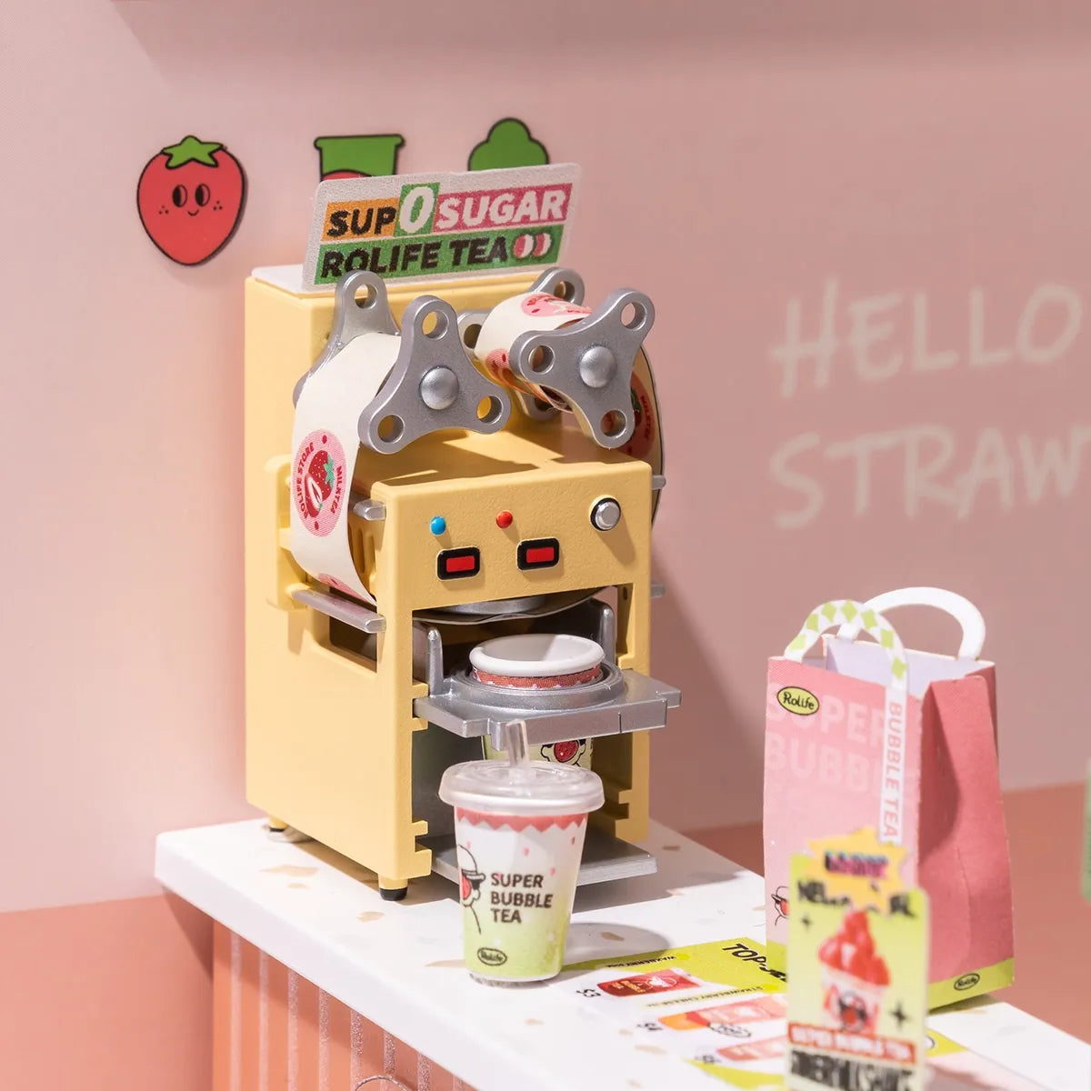 Double Joy Bubble Tea - DIY Miniature House 8728