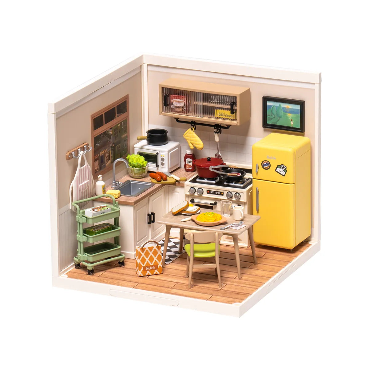 Happy Meals Kitchen - DIY Miniature House 9176