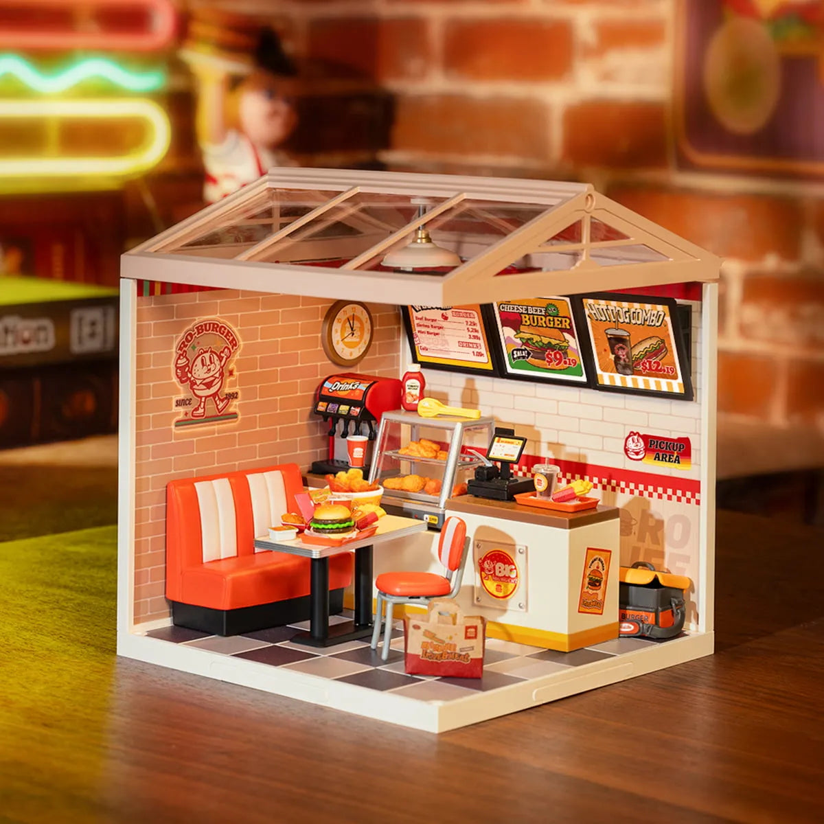 Yum Yum Burgers - DIY Miniature House 9480