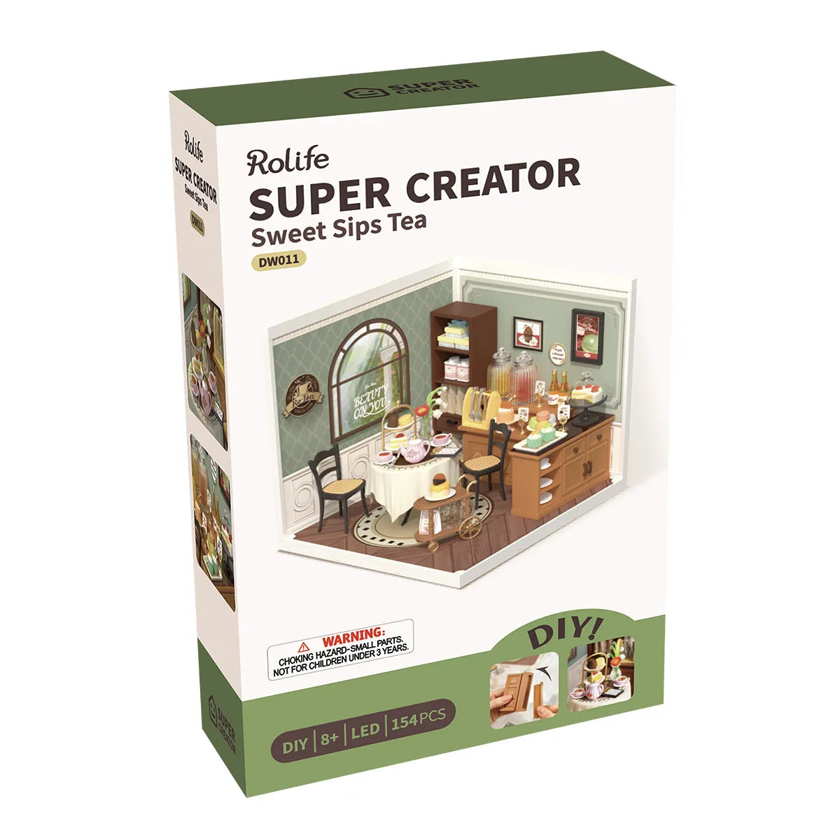 Sweet Sips Tea - DIY Miniature House 9695