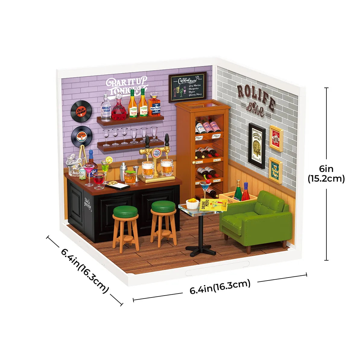 Leisurely Cheers Bar - DIY Miniature House 9916