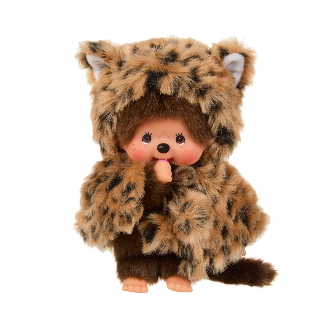 Monchhichi Leopard Hood Plush 4250