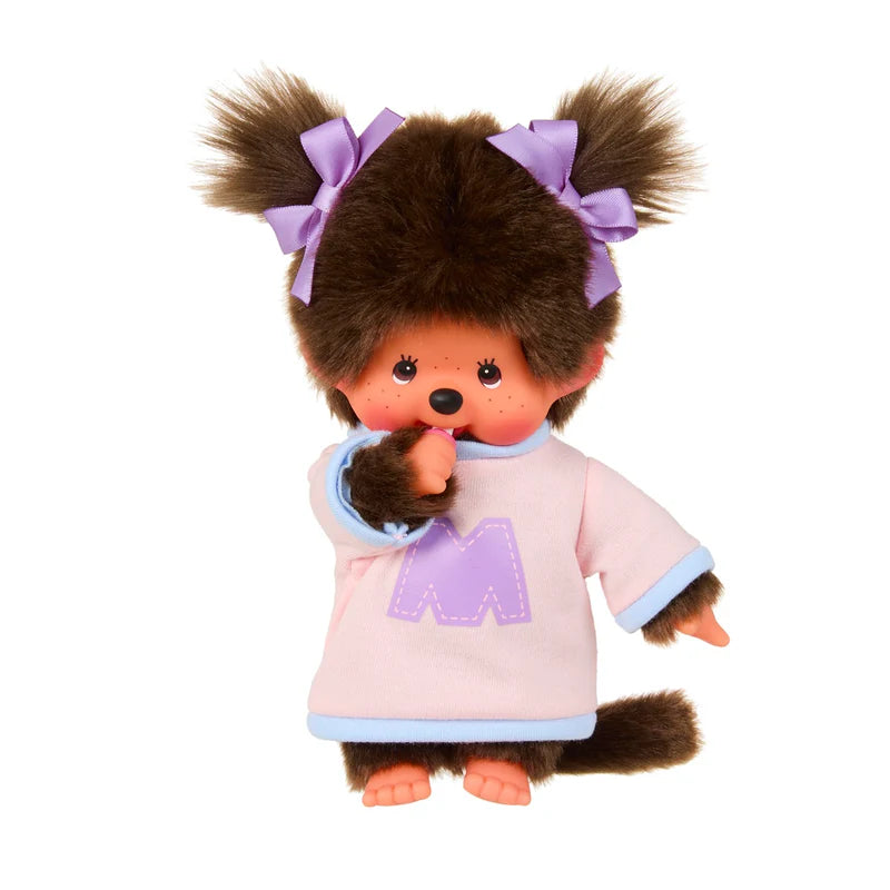 Monchhichi Bi-color Sweater Girl Plush 3956