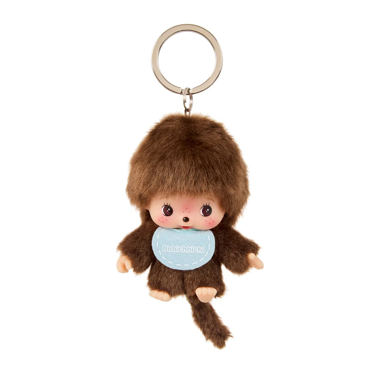 Monchhichi Bebichhichi Mascot Boy Big Head Keychain 3994