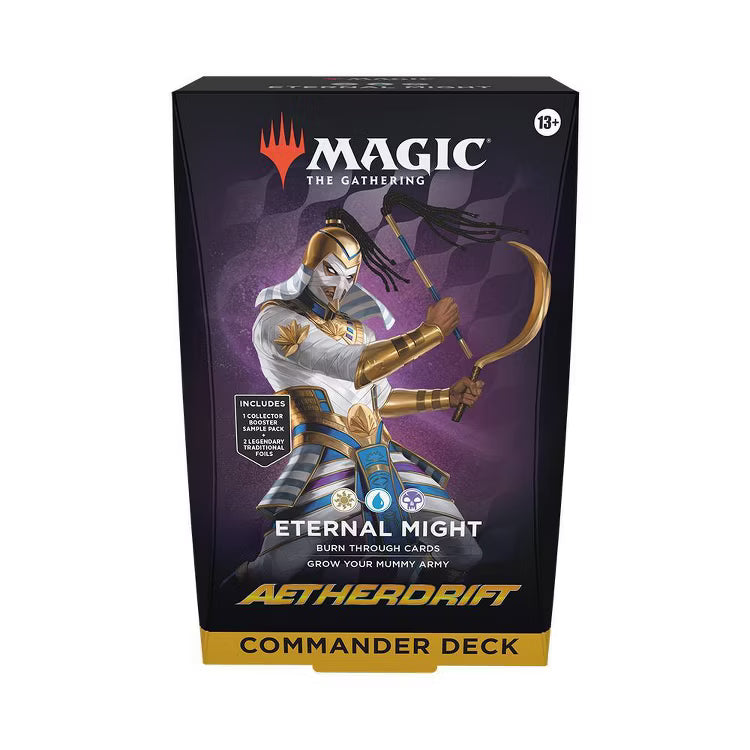Magic The Gathering Aetherdrift Commander Deck - Eternal Might 9145