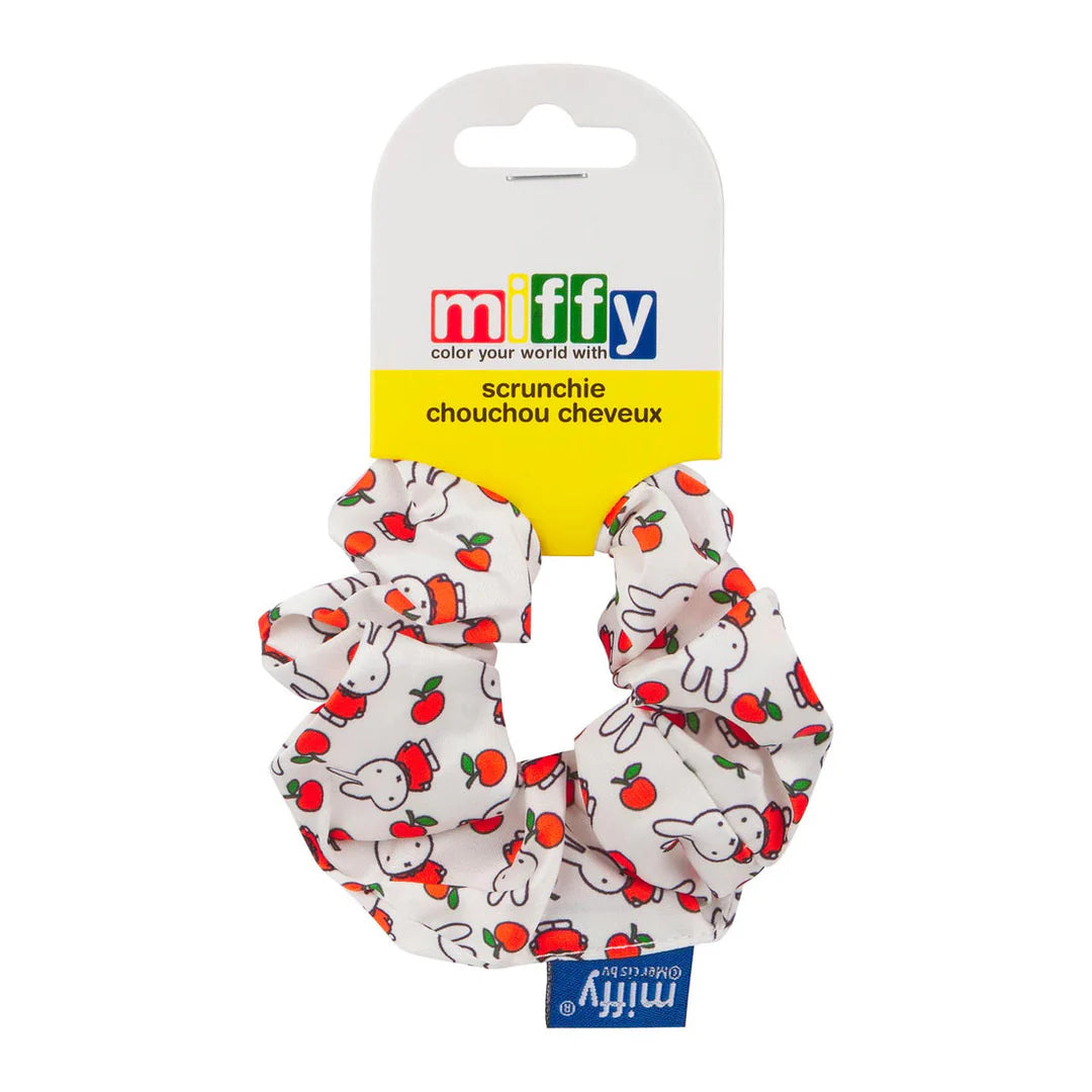 Miffy White Apple Scrunchie 3928