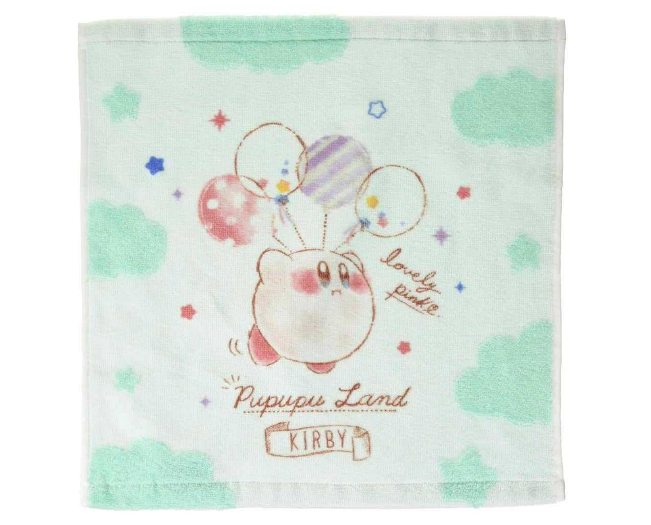 Kirby Balloon Square Towel 5263