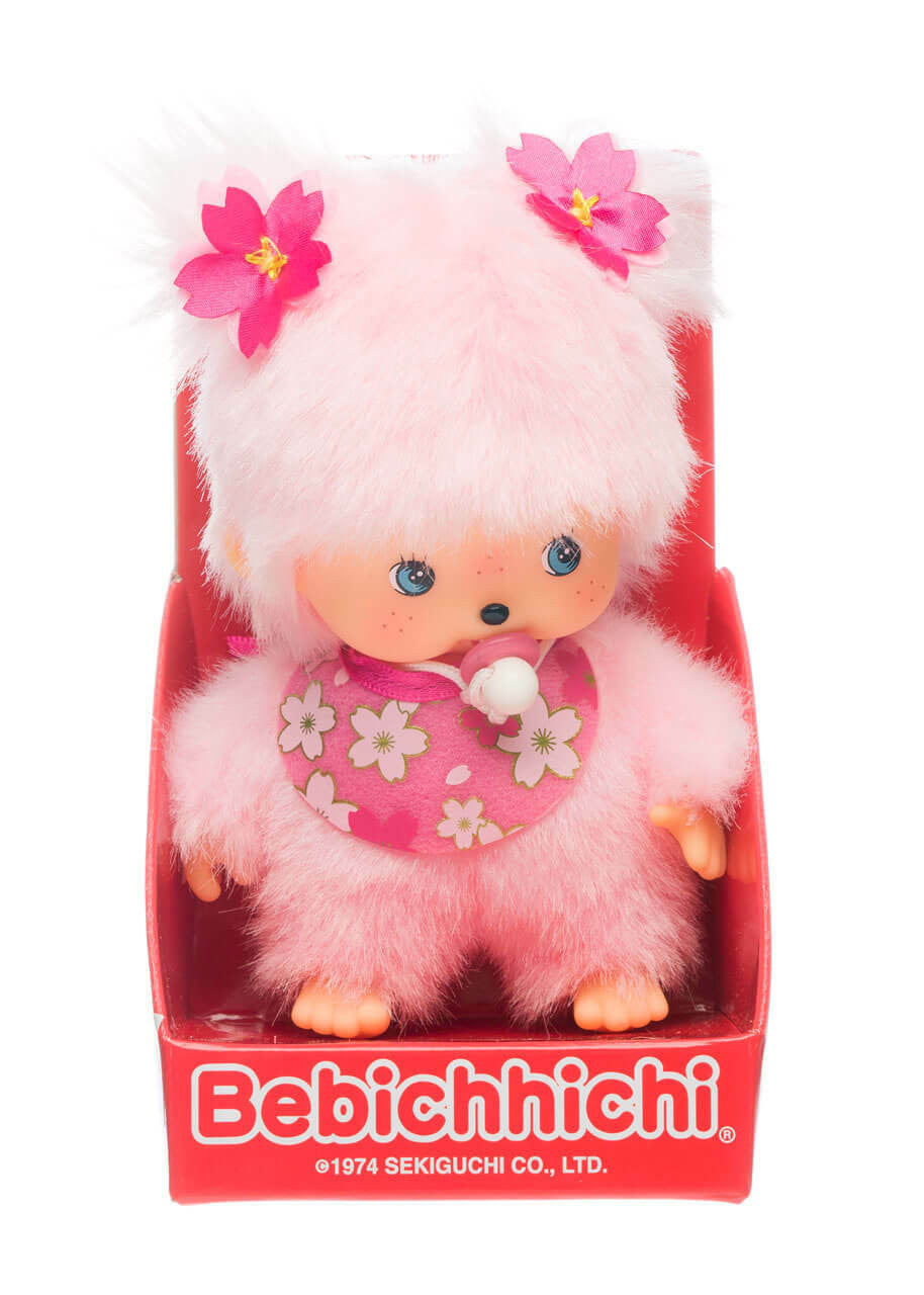 Monchhichi Classic Bebichhichi Sakura Cherry Blossom Plush 2443