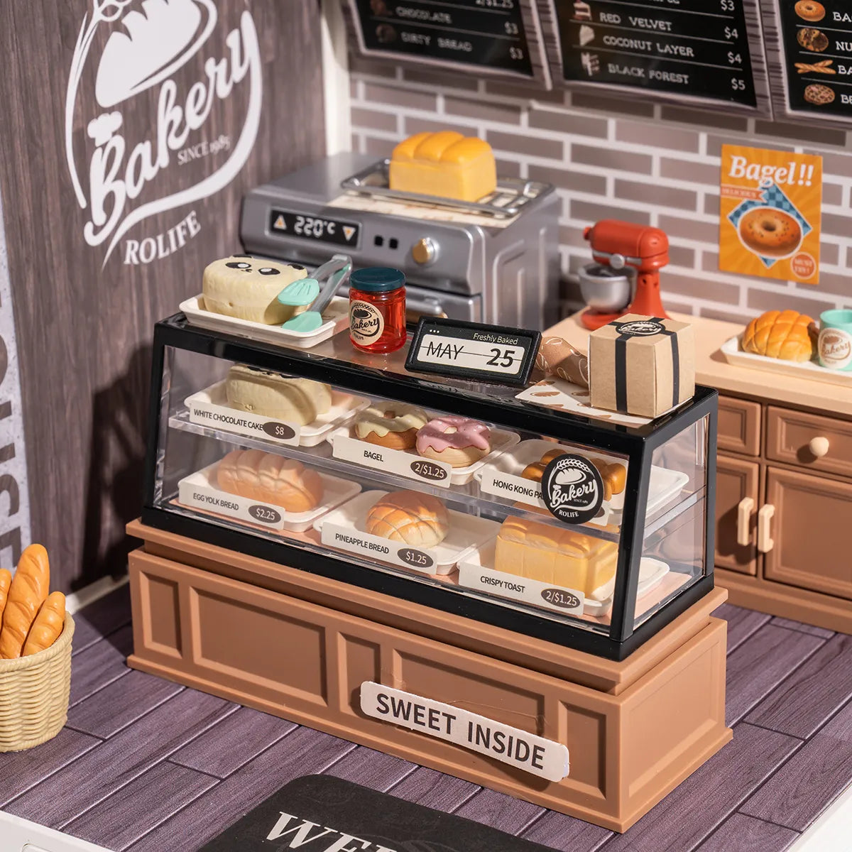 Golden Wheat Bakery - DIY Miniature House 8988