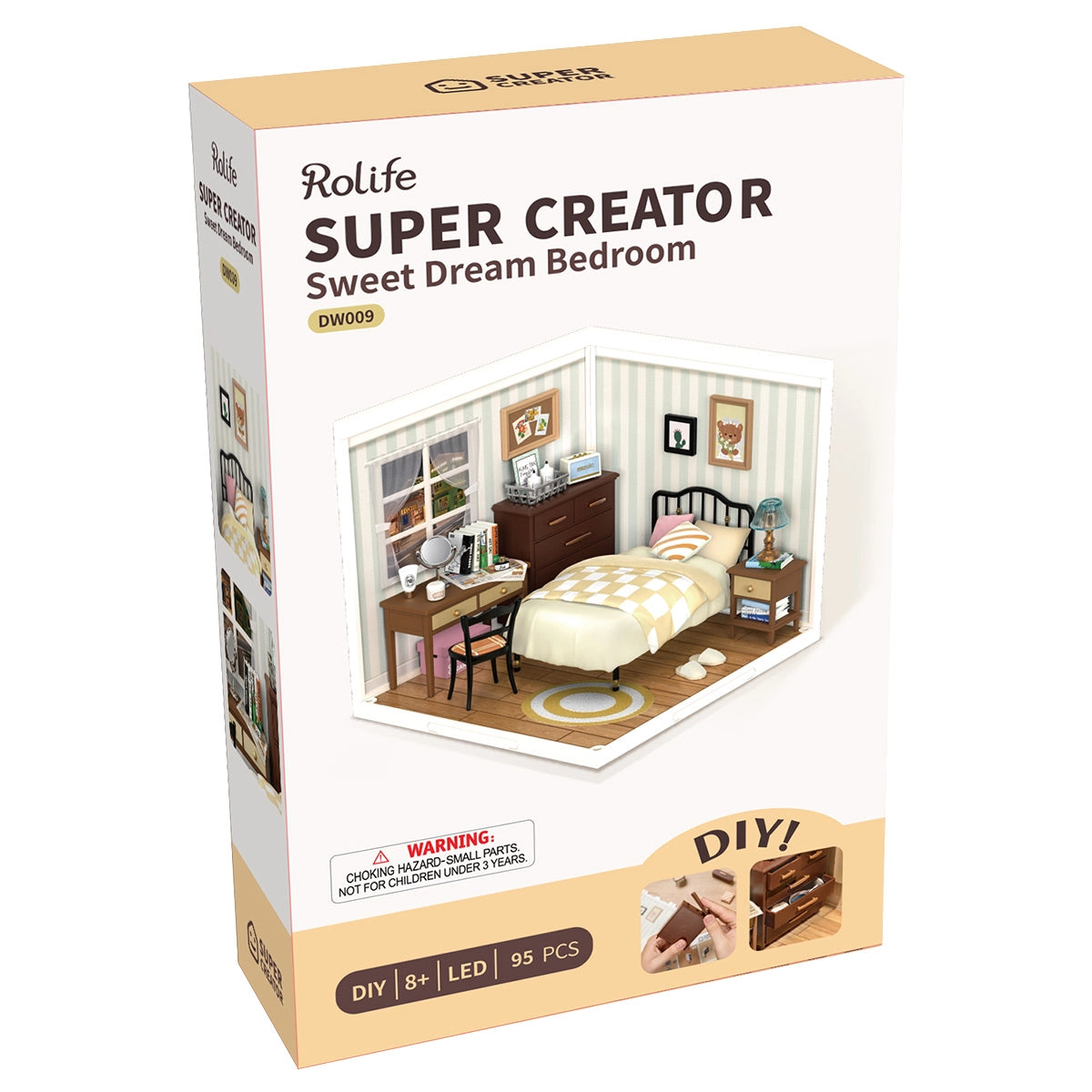 Sweet Dream Bedroom - DIY Miniature House 9183