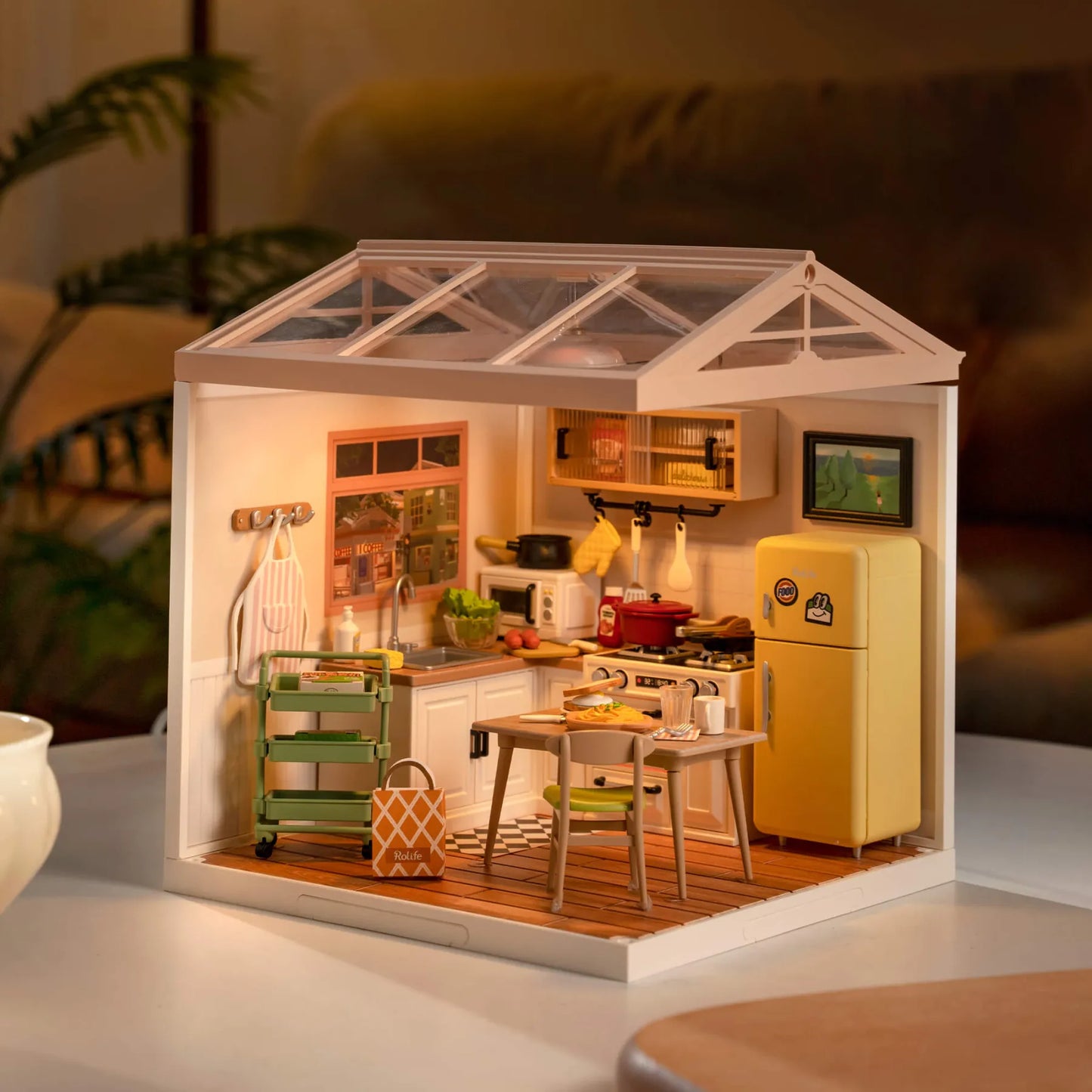 Happy Meals Kitchen - DIY Miniature House 9176