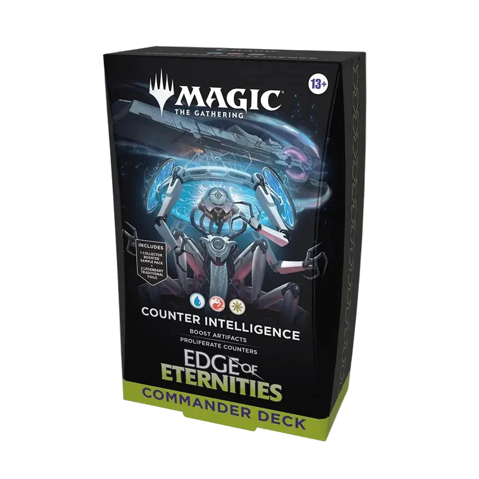 Magic The Gathering Edge of Eternities Commander Deck - Counter Intelligence 6396