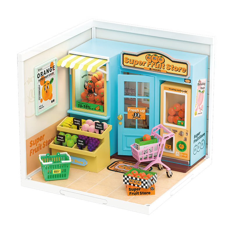 Daily VC Fruit Store - DIY Miniature House 8100