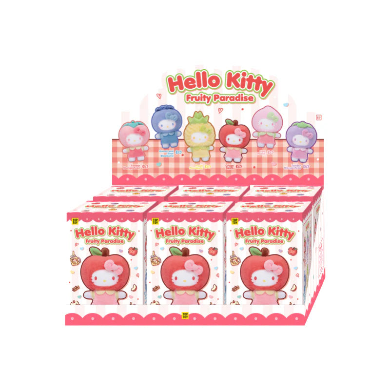 Sanrio Fruity Paradise Plush Keychain Blind Box 9244