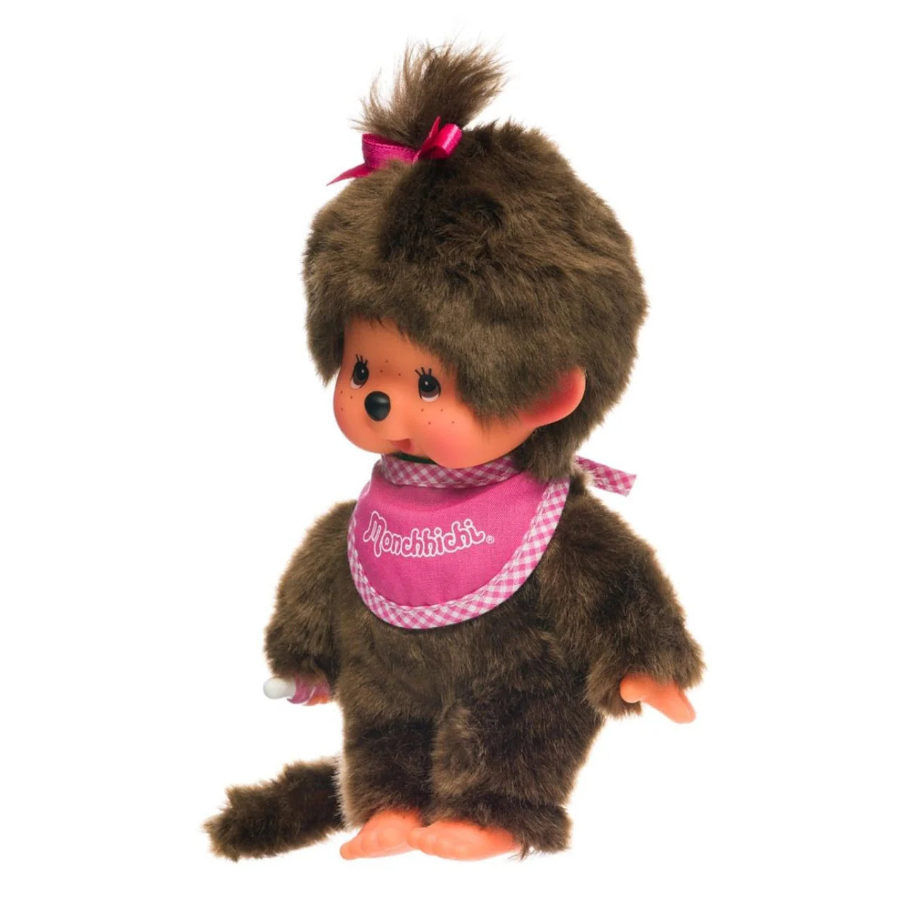 Monchhichi Classic Pink Bib Girl 5078