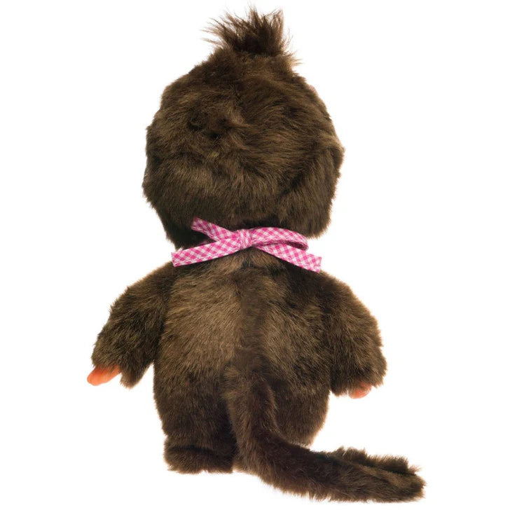 Monchhichi Classic Pink Bib Girl 5078
