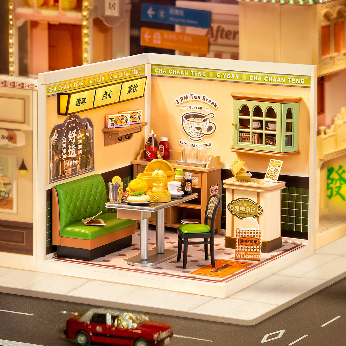 Hong Kong Bites Cafe - DIY Miniature House 4668