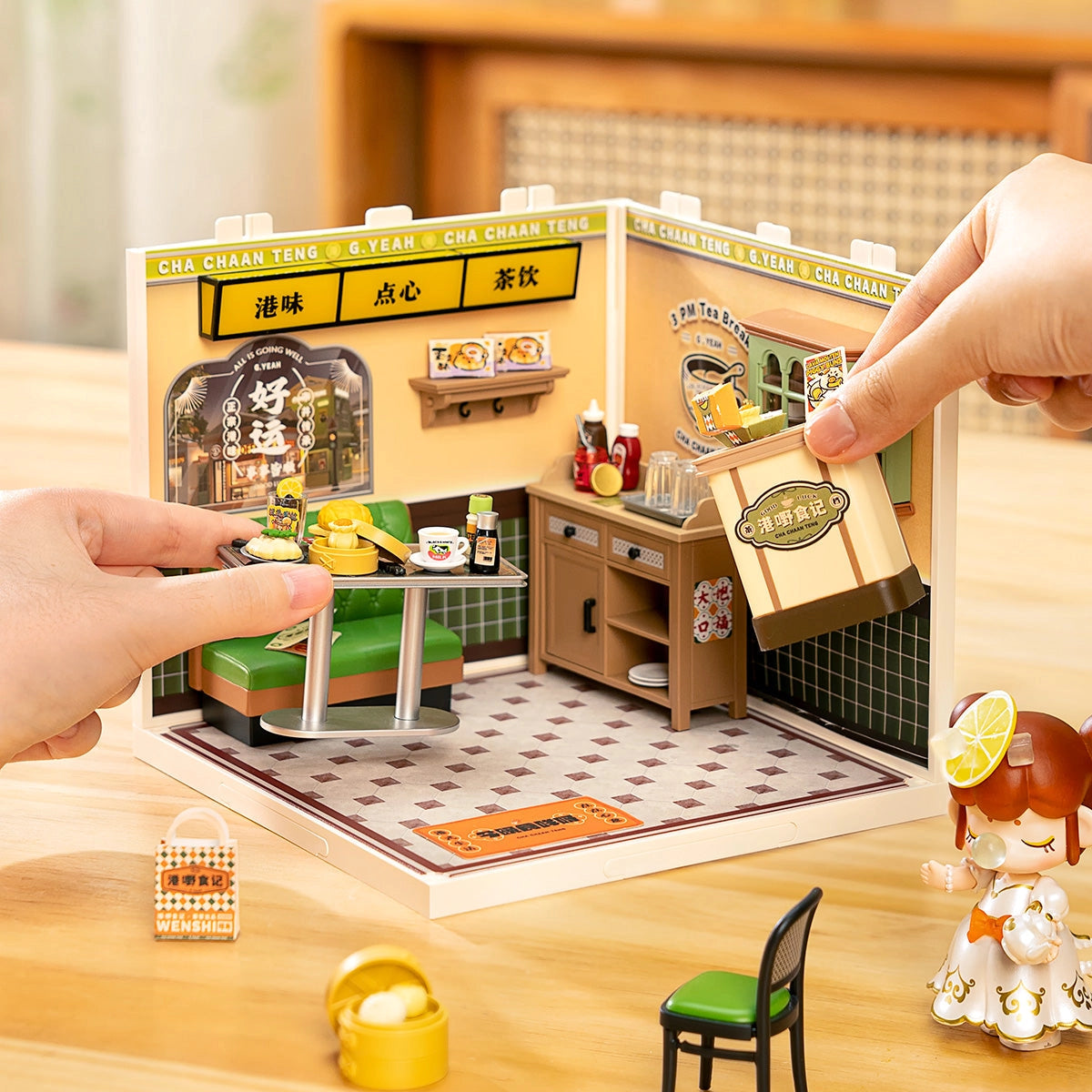 Hong Kong Bites Cafe - DIY Miniature House 4668