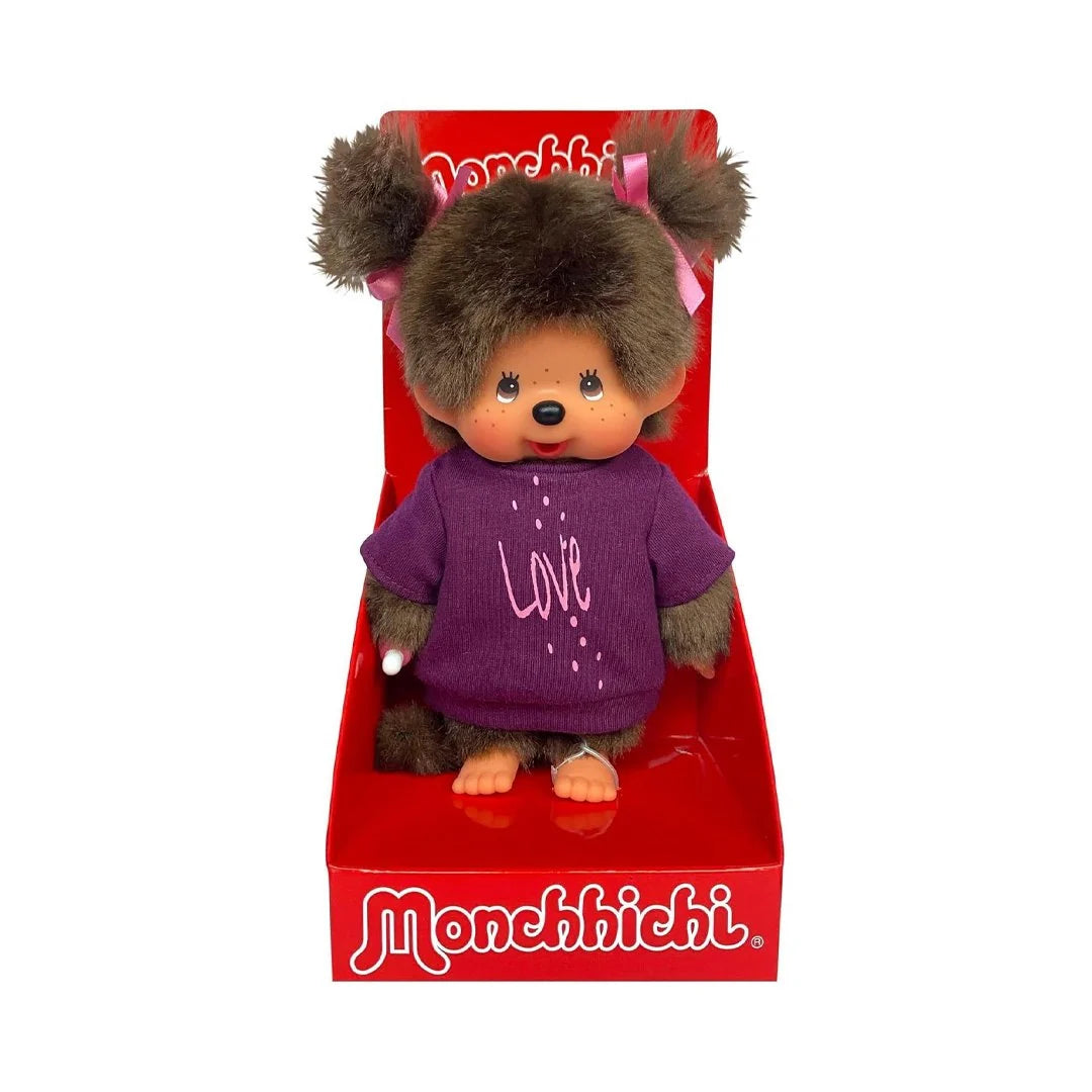 Monchhichi Love Tee Dress Girl Plush 3814