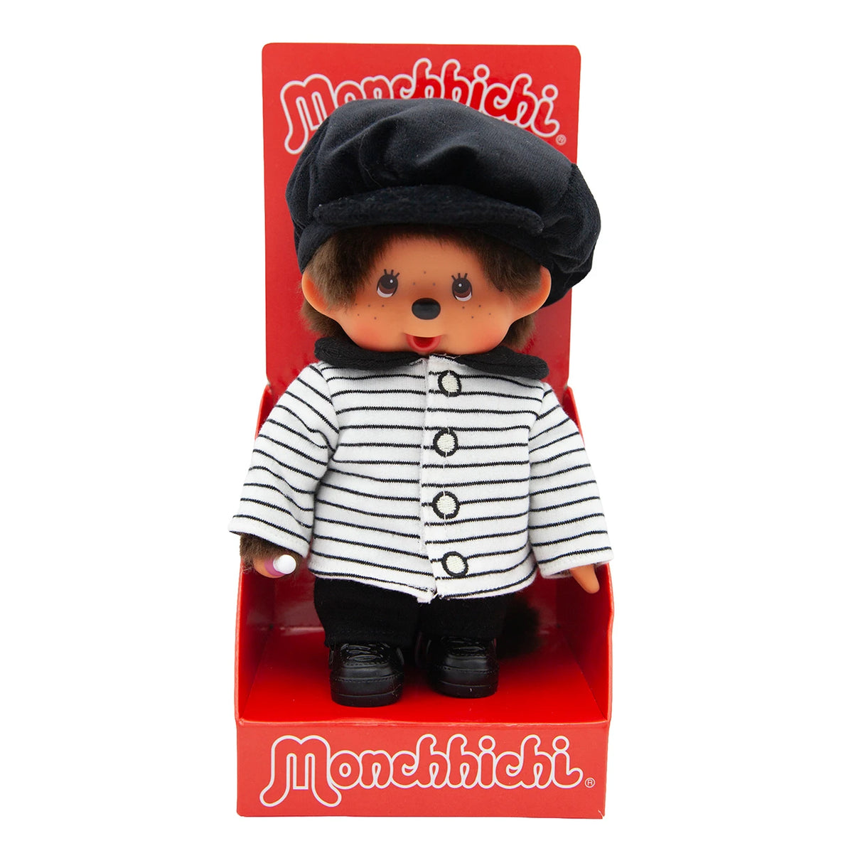 Monchhichi Stripe Jacket Boy Plush 2706