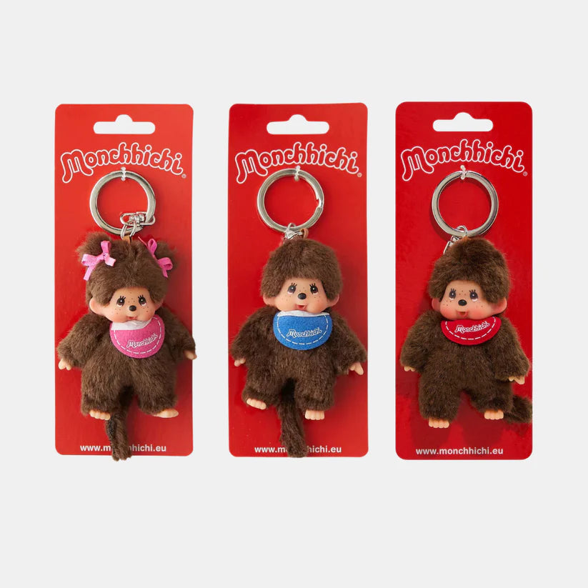 Monchhichi Plush Keychain 3418