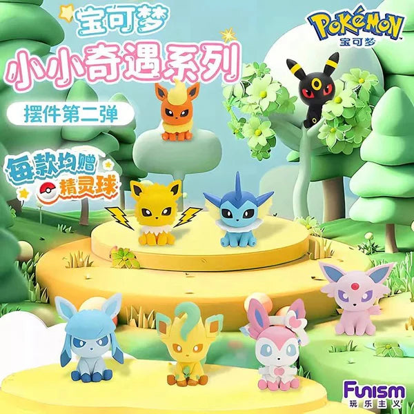 Funism Pokemon Palmsize Wonders Little Adventures Series Vol.2 Blind Box Figure 3871