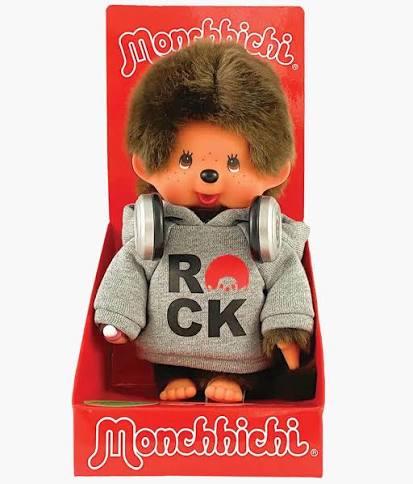 Monchhichi Pop Rockstar Hoodie Plush 2831