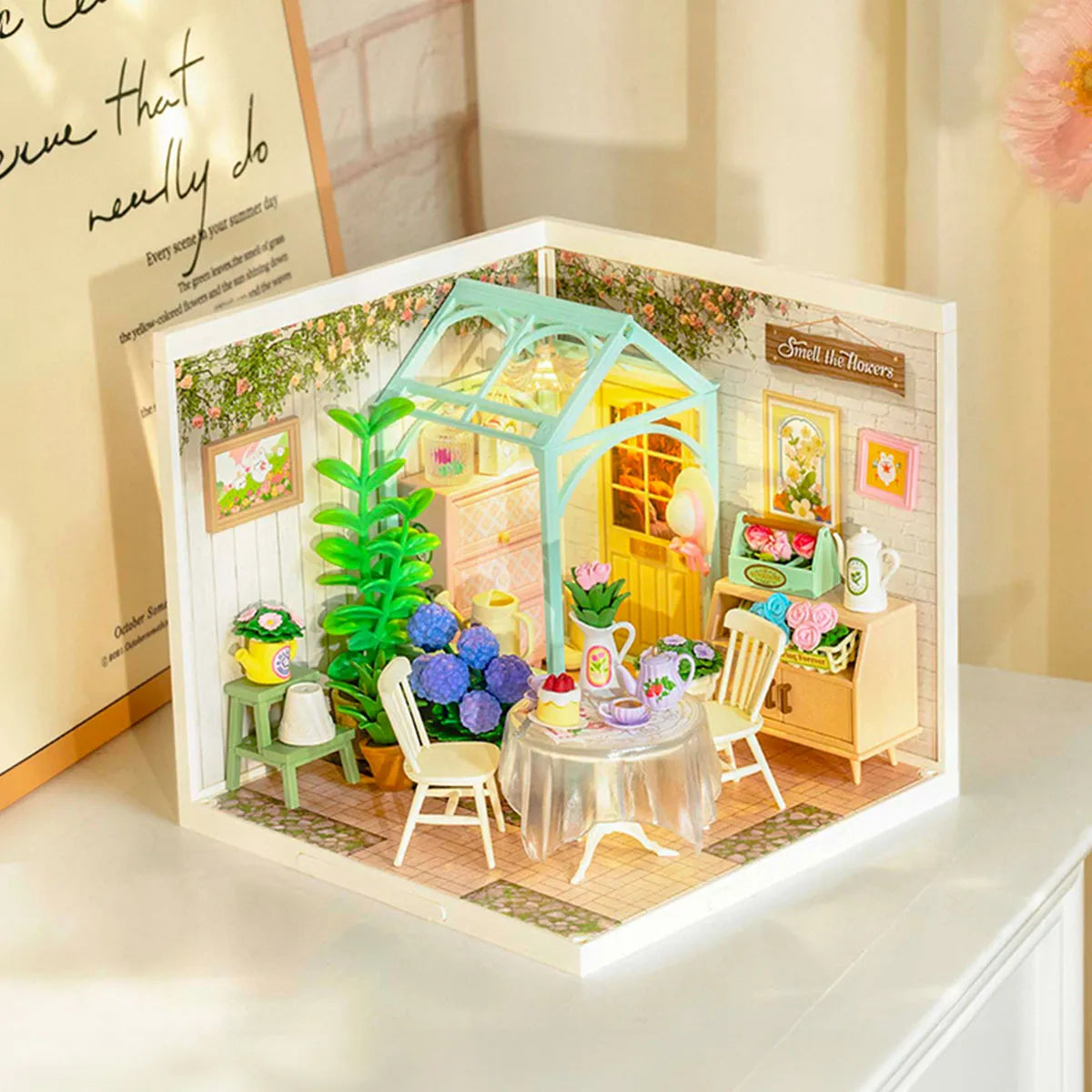 Blooming Tea Garden - DIY Miniature House 1834