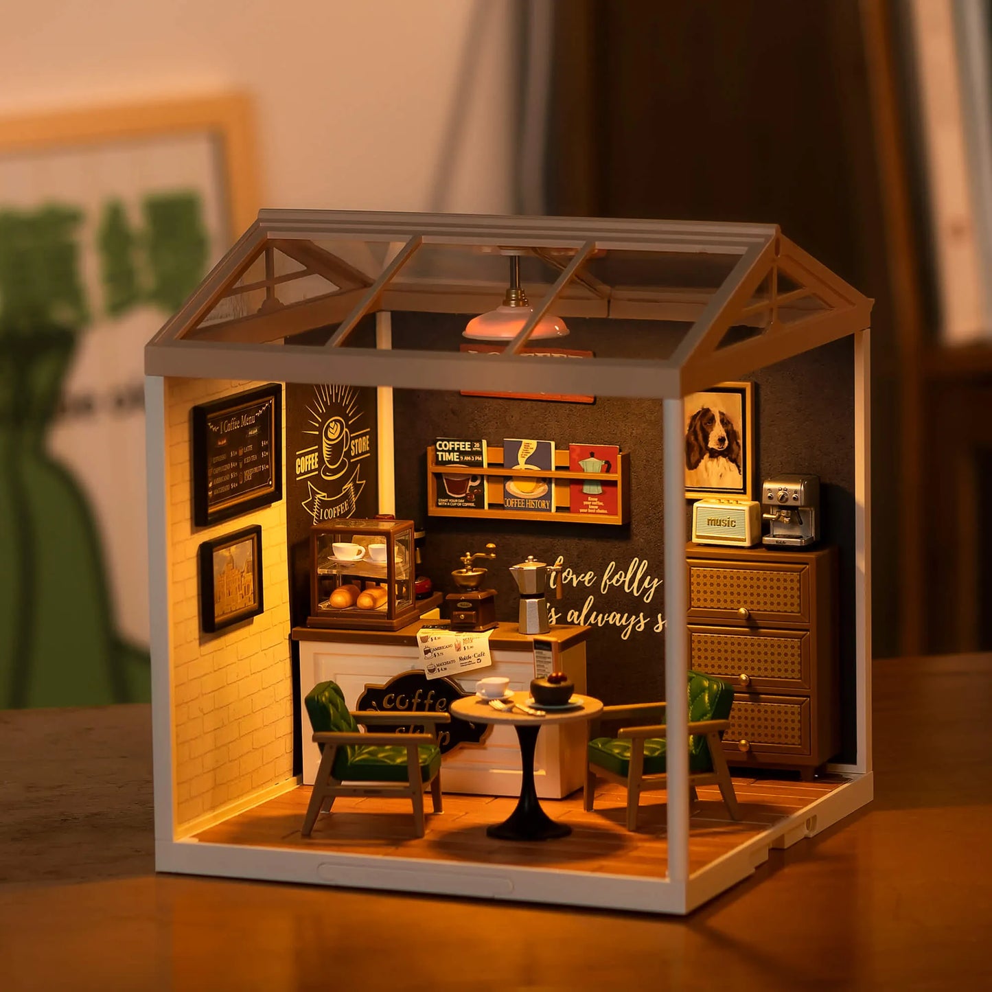 Breezy Time Cafe - DIY Miniature House 8889
