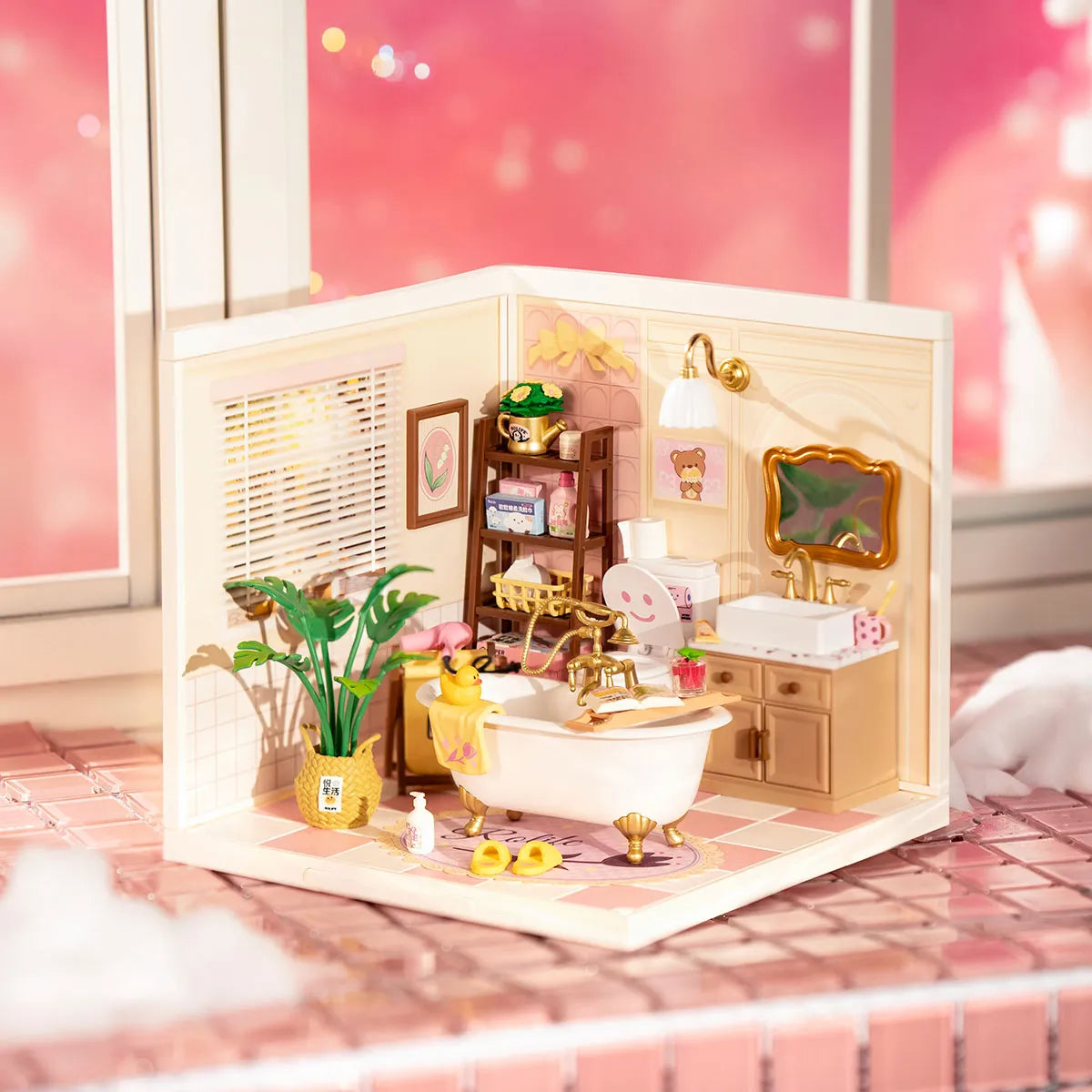 Bubble Bathroom - DIY Miniature House 1841