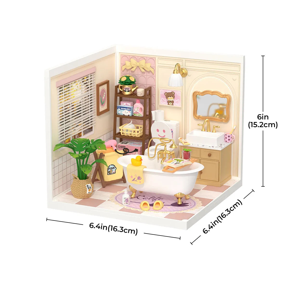 Bubble Bathroom - DIY Miniature House 1841