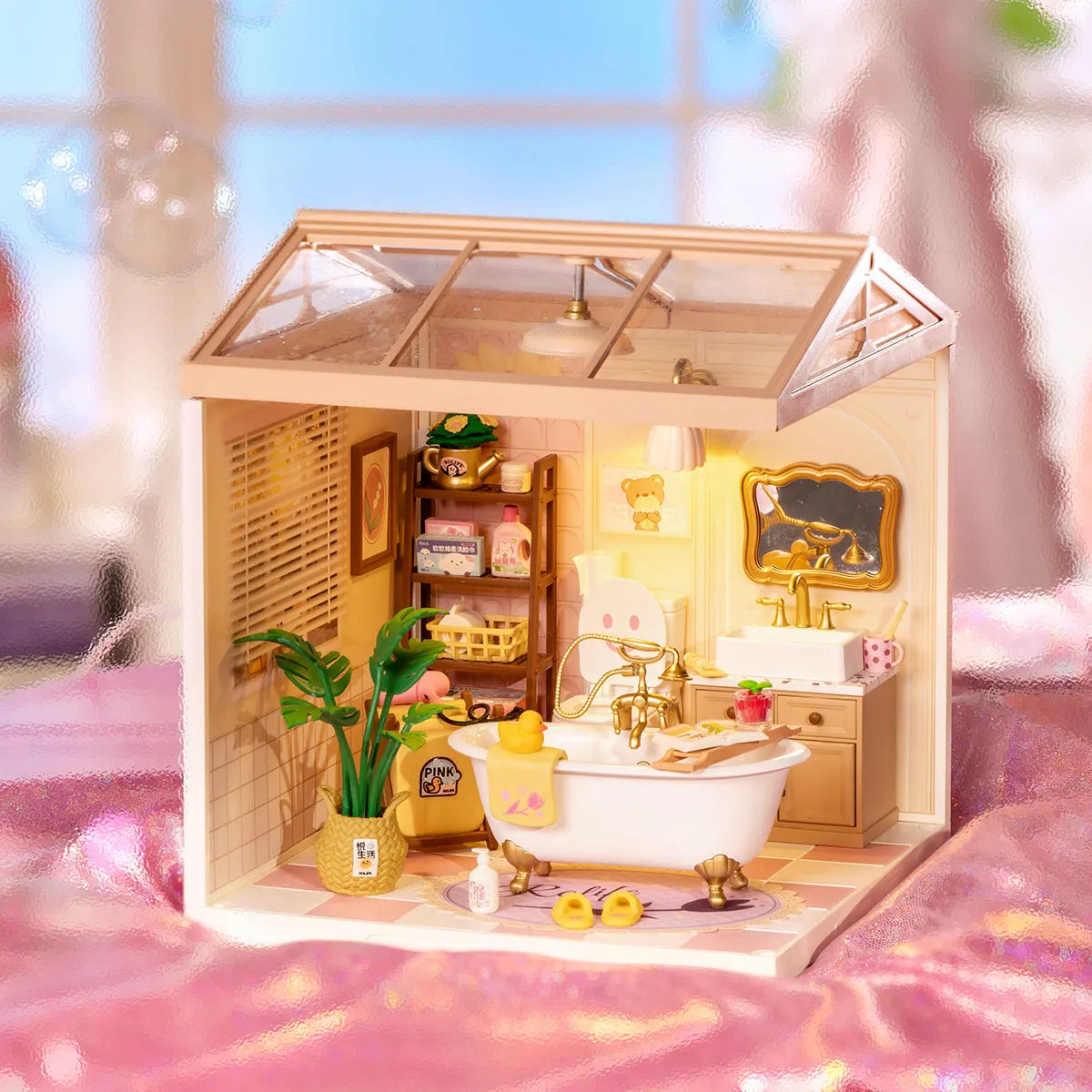 Bubble Bathroom - DIY Miniature House 1841