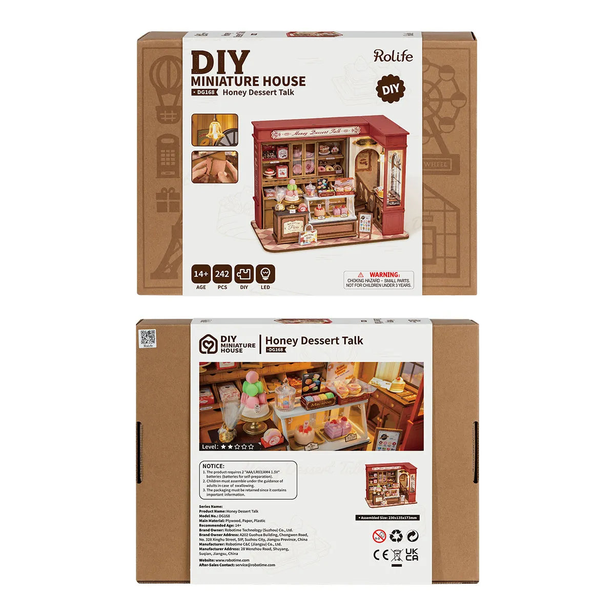 Honey Dessert Talk - DIY Miniature House 2220