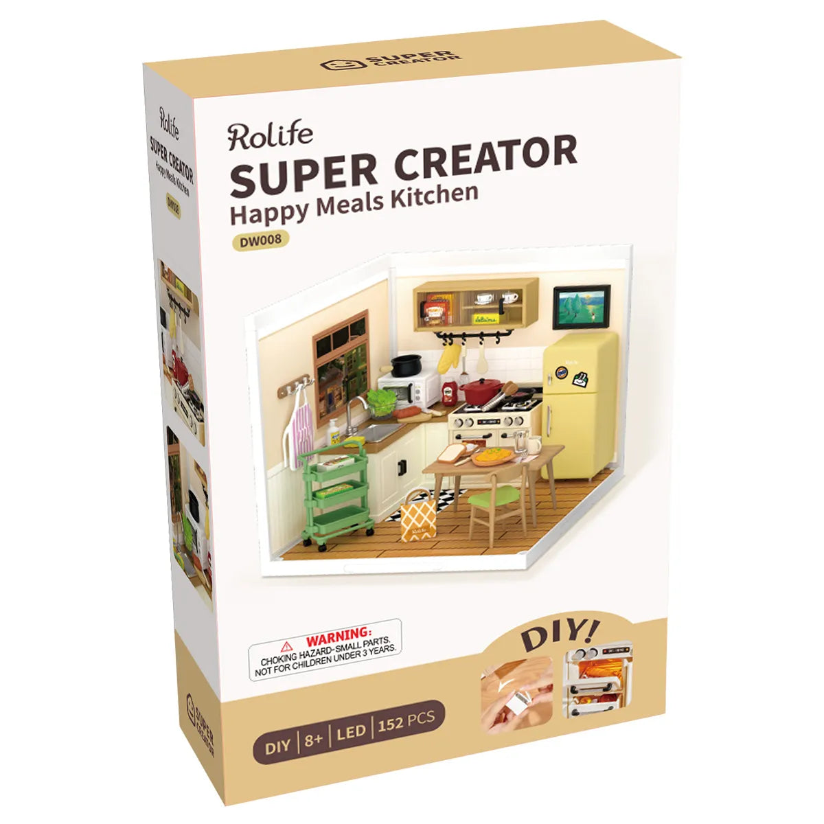 Happy Meals Kitchen - DIY Miniature House 9176