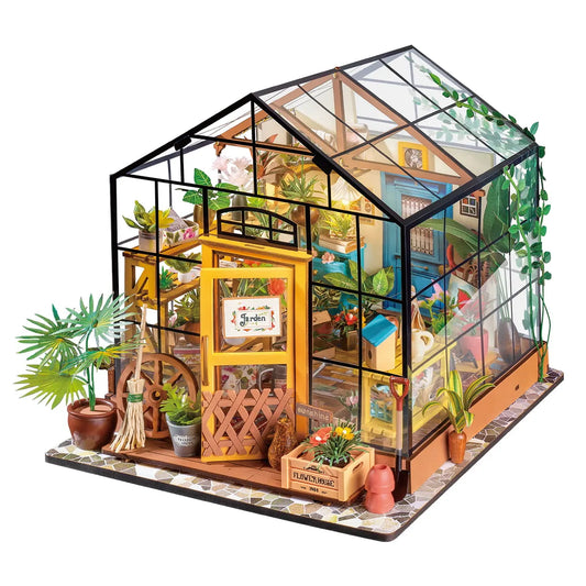 Cathy's Flower House - DIY Miniature House 8736
