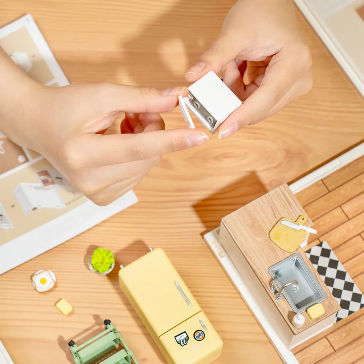 Happy Meals Kitchen - DIY Miniature House 9176