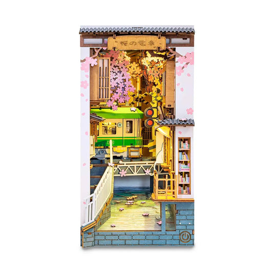 Sakura Densya - Book Nook Shelf Insert 3227