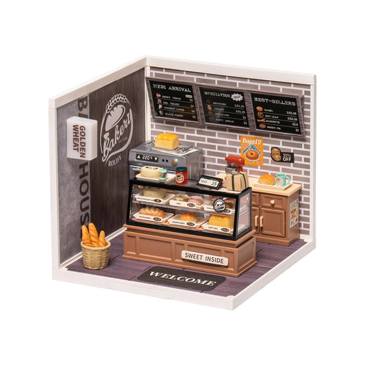 Golden Wheat Bakery - DIY Miniature House 8988