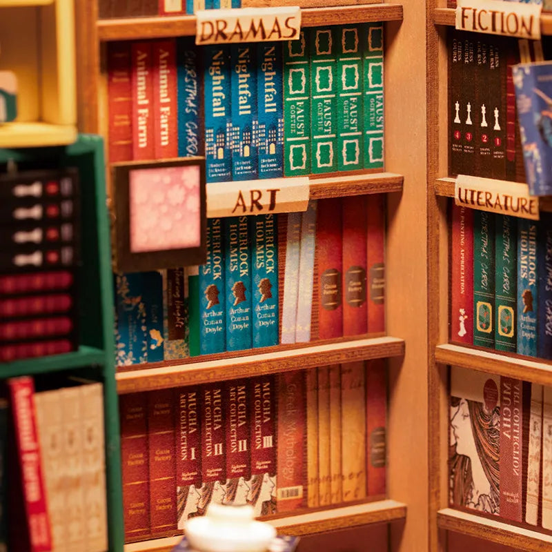 Bookstore - Book Nook Shelf Insert 9756