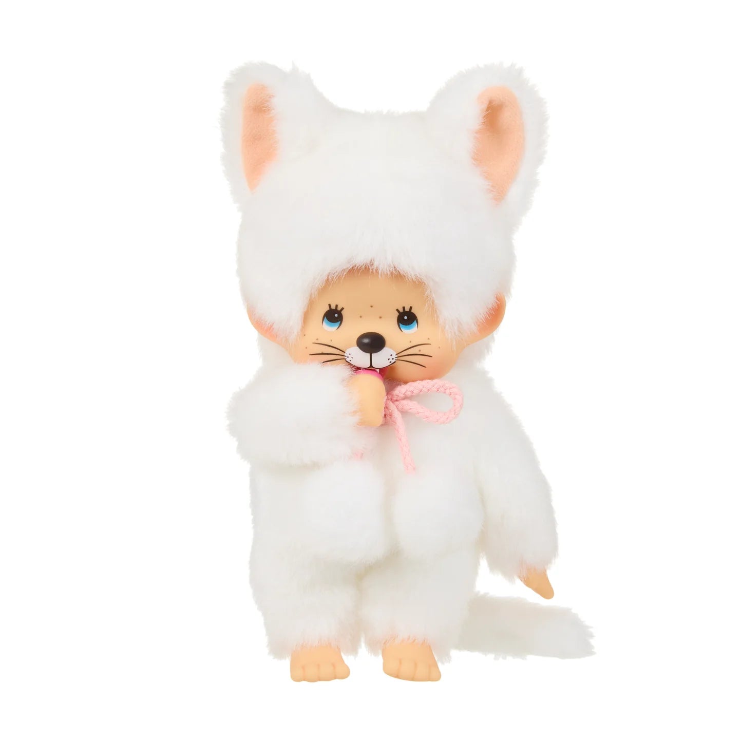 Monchhichi White Cat Plush 4267