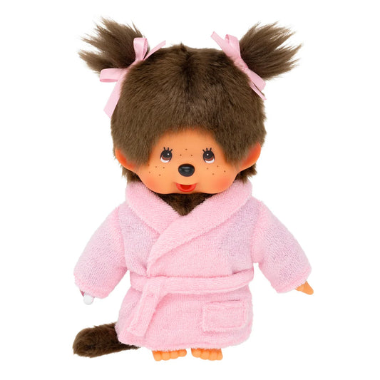 Monchhichi Bathrobe Girl Plush 3802