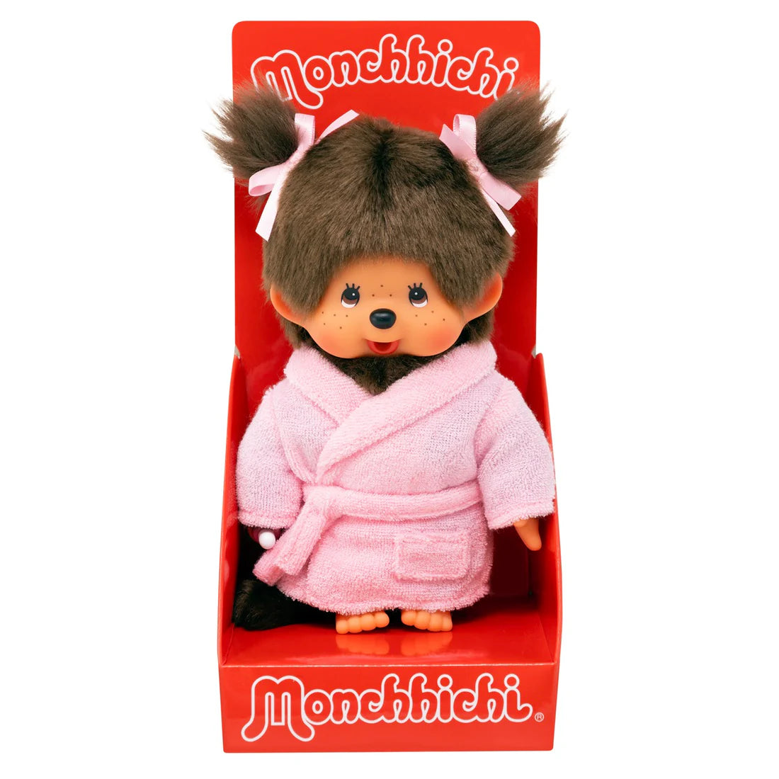 Monchhichi Bathrobe Girl Plush 3802
