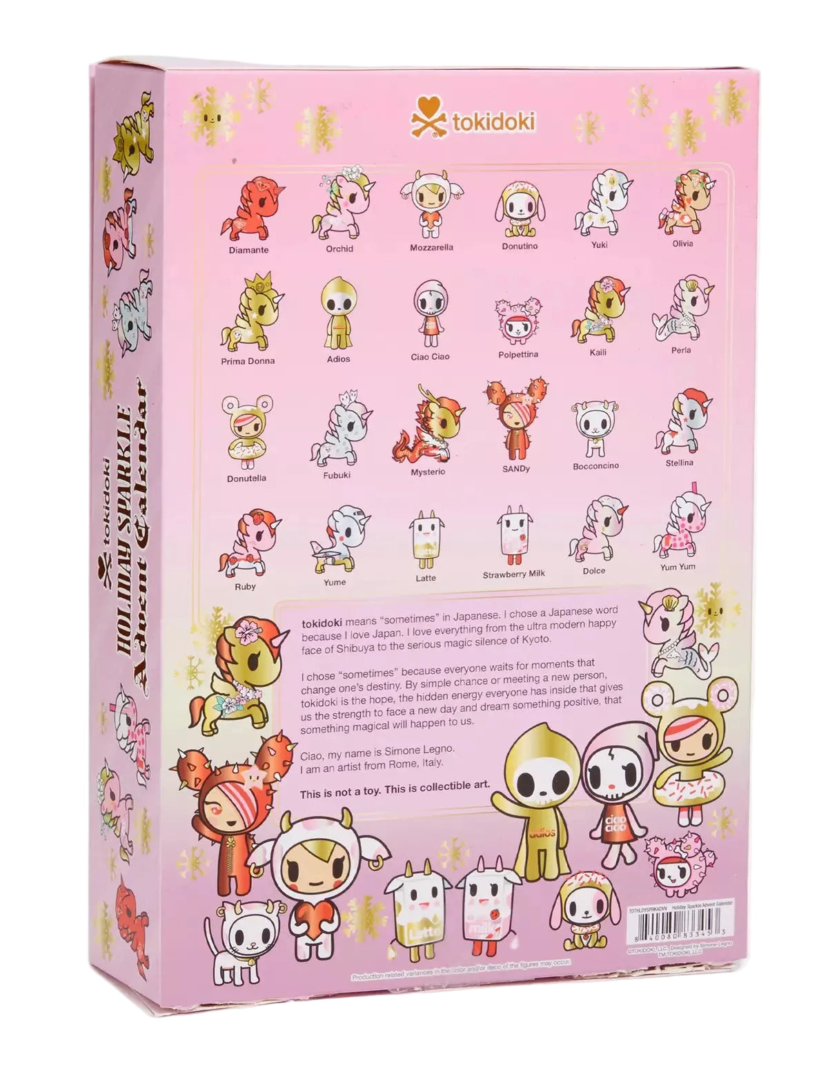 Tokidoki Holiday Sparkle Advent Calendar 3453