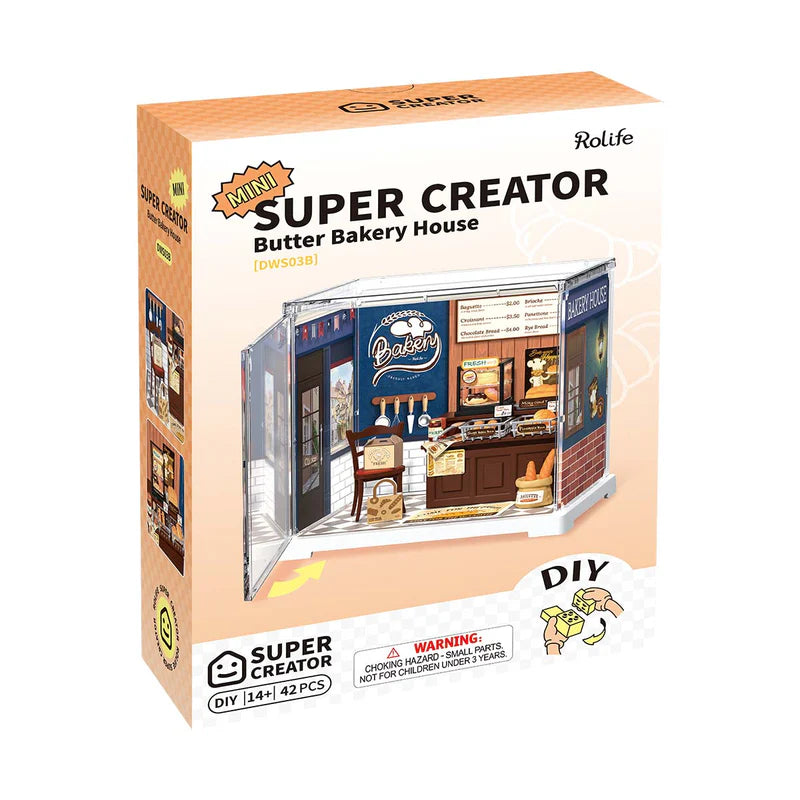 Butter Bakery House - DIY Miniature House 4316