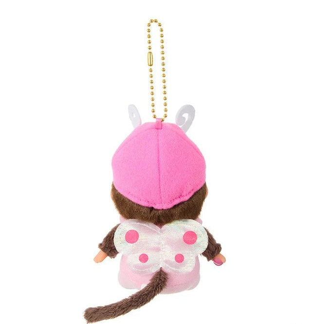 Monchhichi Butterfly Big Face Plush Keychain 6014