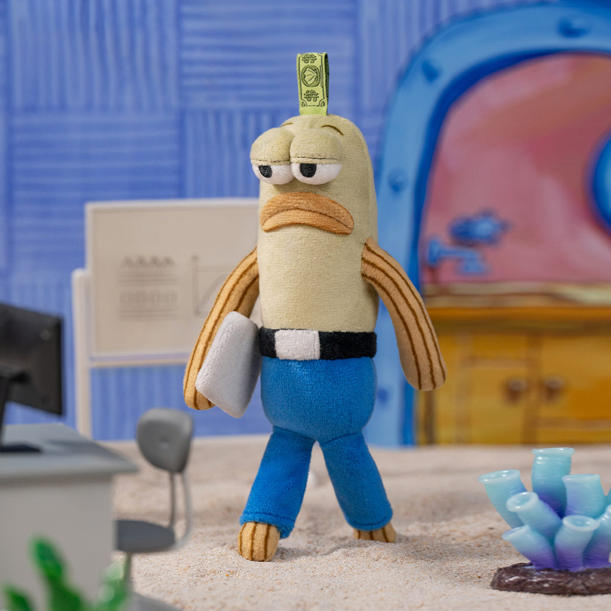 Bikini Bottom Buddies - Whimsical Plush Keychain 7916