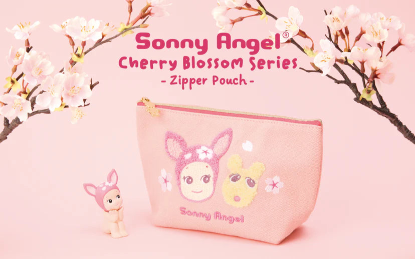 Sonny Angel Cherry Blossom Series Zipper Pouch 9649