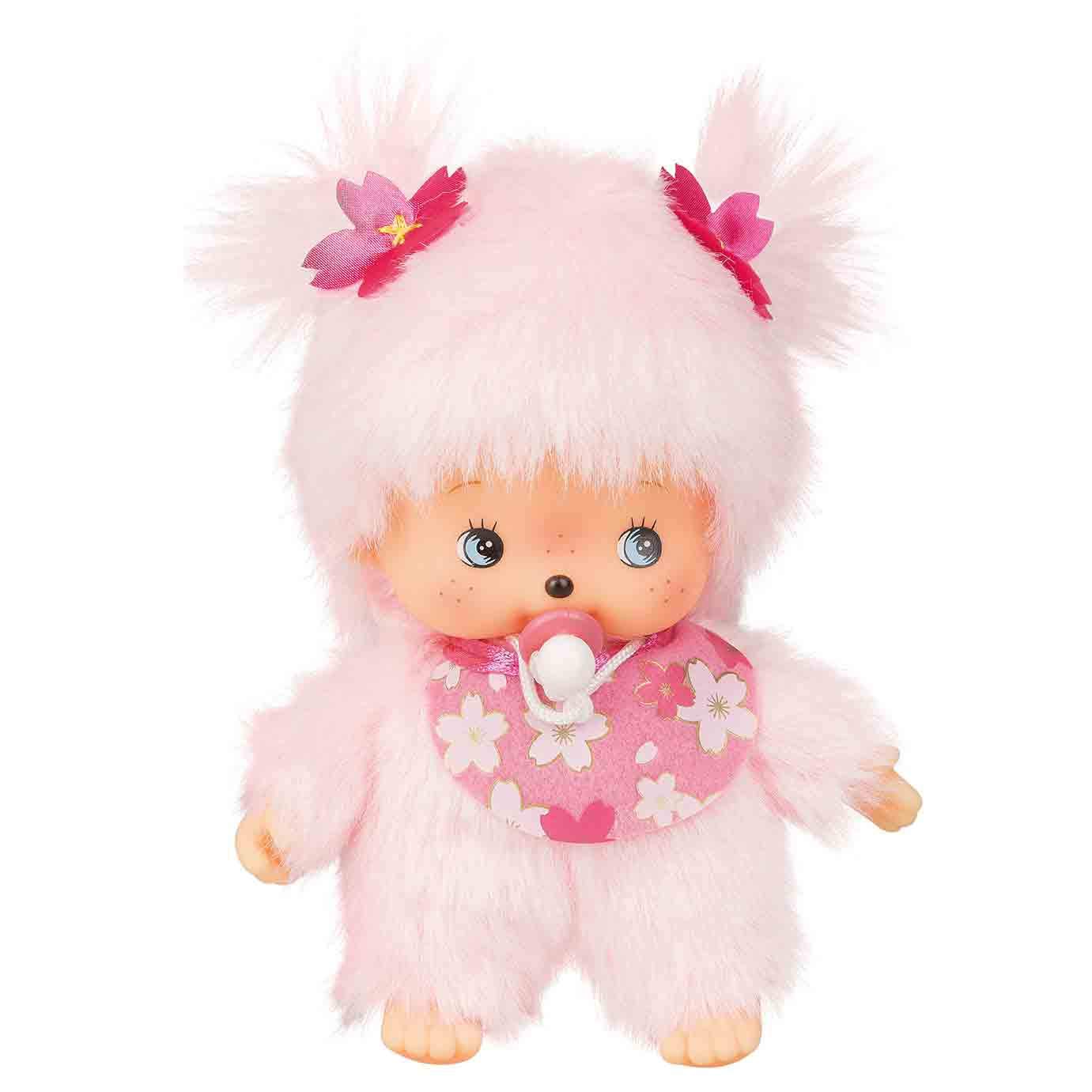 Monchhichi Classic Bebichhichi Sakura Cherry Blossom Plush 2443