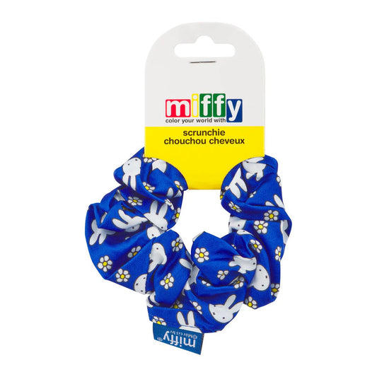 Miffy Blue Flower Scrunchie 3935