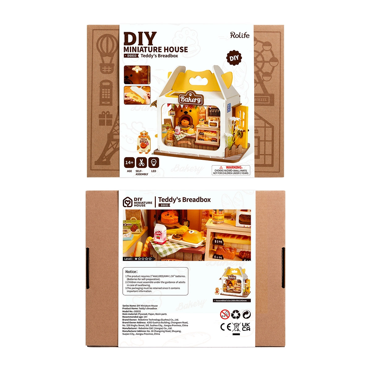 Food Box Shop - DIY Miniature House